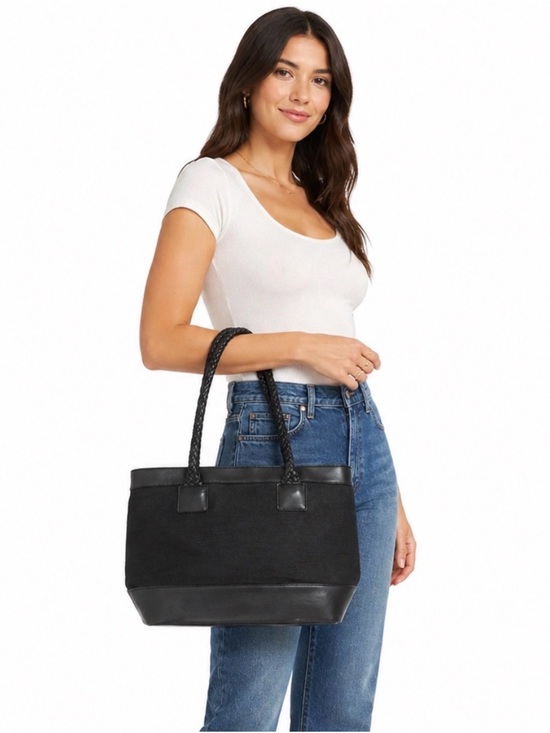 Lauren Ralph Lauren Handbags - $148 🖤 Lauren Ralph Lauren Black Tote Bag (Braided Strap)
